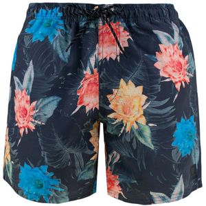 rits zwemshort flower multi