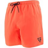 rits zwemshort iconic neon oranje II