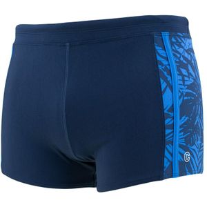 zwemboxer basic rainforest blauw