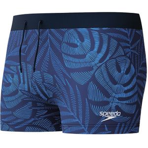 aquashort valmilton leaf blauw