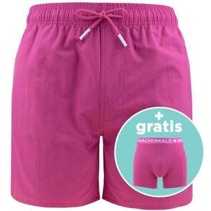 rits zwemshort basic roze IV