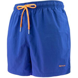 zwemshort mini logo blauw