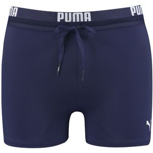 zwemboxer logo waistband blauw