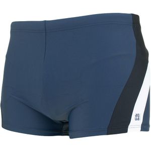 zwemboxer retro mini logo blauw