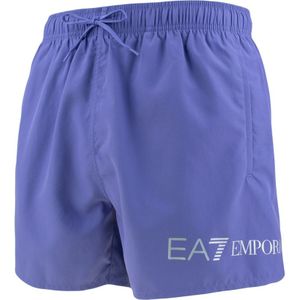 zwemshort side logo paars