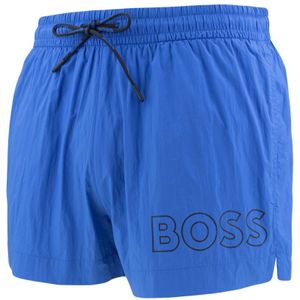 BOSS zwemshort mooneye logo blauw IV