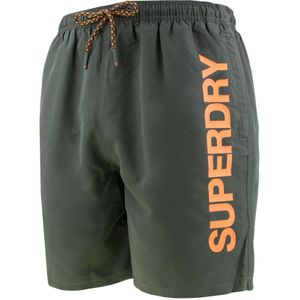 rits zwemshort sport graphic logo groen