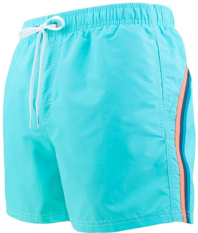elastic waist zwemshort blauw 05203
