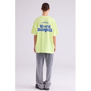 Stieglitz World of Stieg Oversized T-shirt | Yellow