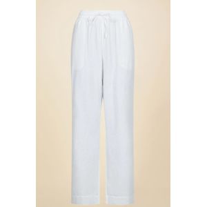 Neo Noir Sonar Linen Pants White