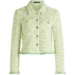 Betty Barclay - 251-45211135 - Blazer - Groen - Hoogwaardig Materiaal, Franje, Goudkleurige Knopen