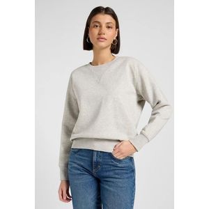 LEE Relaxed Raglan Crew Sweatshirt | Grey Heather