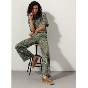 Tramontana Broek Zebra Swirl | Print Green