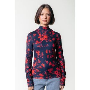 Colourful Rebel Top Neyo Flower Peached
