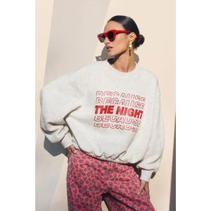 By-Bar bodil nights sweater | light grey melee