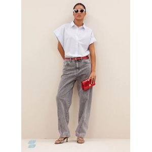 By-Bar - Begum - Jeans - Grijs - Katoen