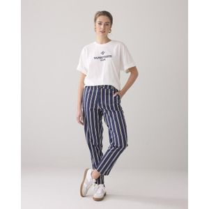 Summum - 4s2438-12191 - Damesbroek - Verticale Streepprint