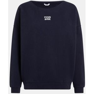 PENN&INK - W25F1703 - Sweater - Dark Blue
