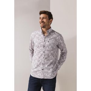 State of Art - Overhemd - Bloemenprint - Regular Fit - Mannen
