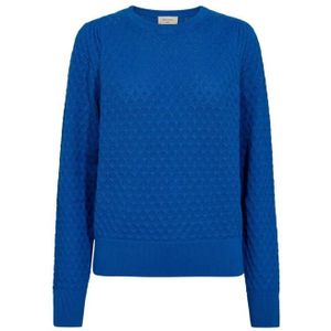 Freequent - Trui 205425 - Koningsblauw - Damestrui