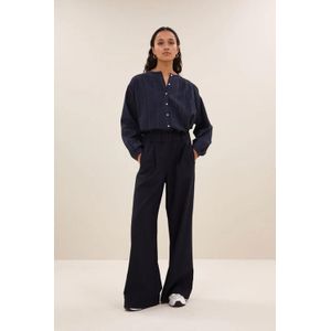 By-Bar benji kingsblue stripe pants | dark navy