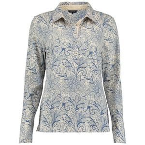 Bloomings - Polo SLT14-8832 - Poloshirt - Met Bloemenpatroon