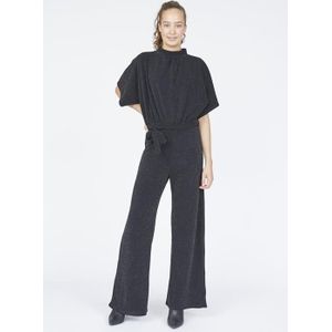 Sisters Point Jumpsuit Girl-JU4 Black/Silver