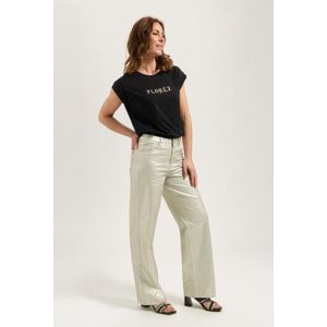 Florèz - Jeans CR0043 - Damesbroek - Metallic Glans