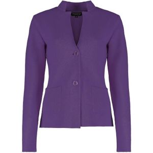 Bloomings - Blazer SLK20-8790 - Dames Blazer - Paars
