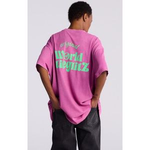 Stieglitz World of Stieg Oversized T-shirt | Pink