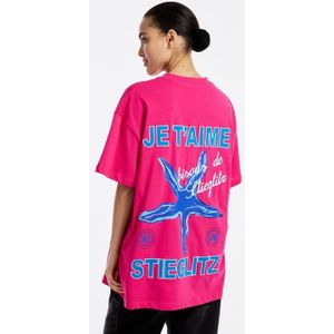 Stieglitz Sarina oversized t-shirt | Pink