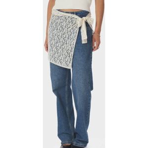 Neo Noir Rok Diffana Wrap | Creme