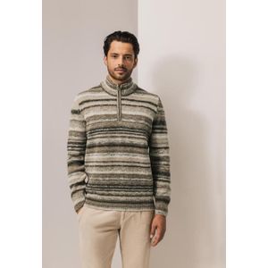 State of Art - Trui - Gestreept - Halve Rits - 13225056 - 8688