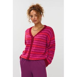 Ydence Cardigan Ginny | Fuchsia/red