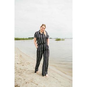 By-Bar benji pants | blue tie dye stripe