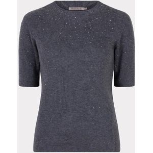 Esqualo - F25.02521 - Damestrui - Donkergrijs - Korte Mouwen