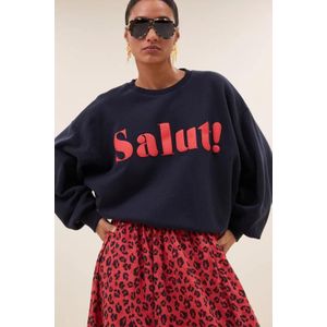 By-Bar - Bibi Salut - Hoodie - Grijs - Katoen