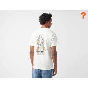 Columbia Scratch T-Shirt - size? exclusive, crème