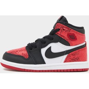 Jordan - Air 1 High - Sportschoenen - Rood - Leer