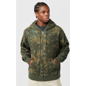Carhartt WIP Benton Zip Hoodie, groen