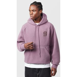 Carhartt WIP Helix Fleece Hoodie, paars