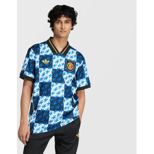 adidas Originals Manchester United LFSTLR Jersey, blauw