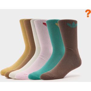 adidas Originals 6-Pack Trefoil Crew Socks - size? exclusive, meerkleurig