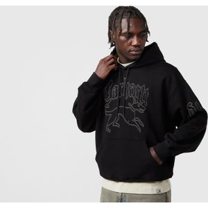 Carhartt WIP Hackwork Stitch Hoodie, zwart