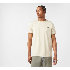 Fred Perry - Twin Tipped Ringer T-Shirt - Ecru Tint - T-shirt