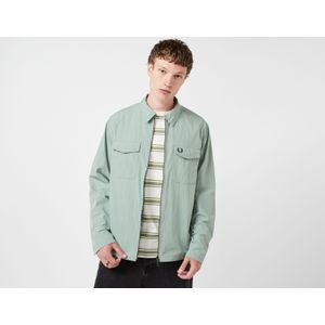 Fred Perry - Zip Overshirt - Groen