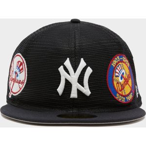 New Era NY Yankees Badge 59FIFTY Mesh Cap, Navy