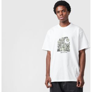 Carhartt WIP Beaker T-Shirt, wit