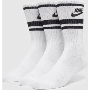 Nike 3 Pack Logo Socks, wit