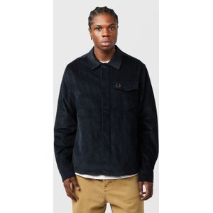 Fred Perry Corduroy Overshirt, blauw
